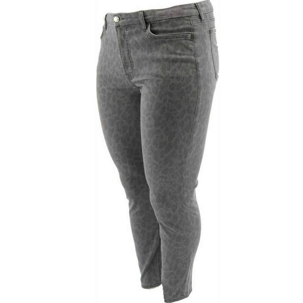 Jen7 by 7 For All Mankind women jeans GX0812025 Ankle Skinny grey sz 28 $199